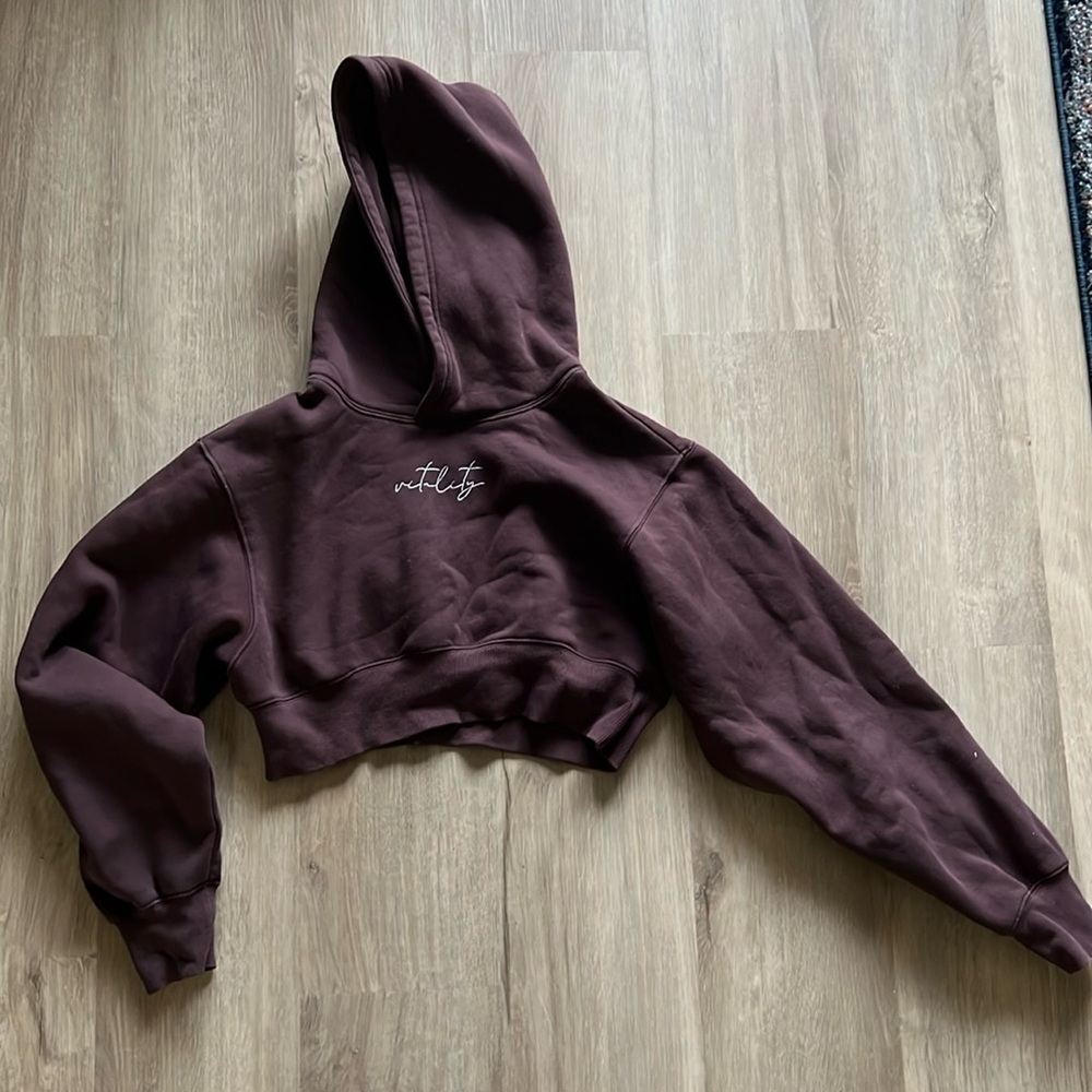 Vitality cropped sweatshirt